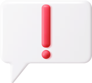 Exclamation Mark in Bubble png