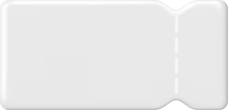 3d Discount Voucher or Coupon png
