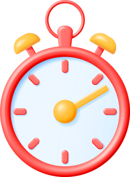 3D Analog Chronometer Timer Counter png