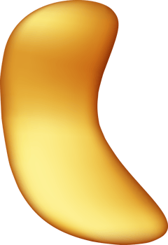 3D Gold Geometric Shape png