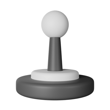 Joystick 3D Icon Illustration png