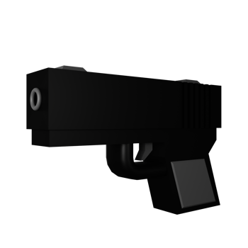 Gun 3D Icon Illustration png