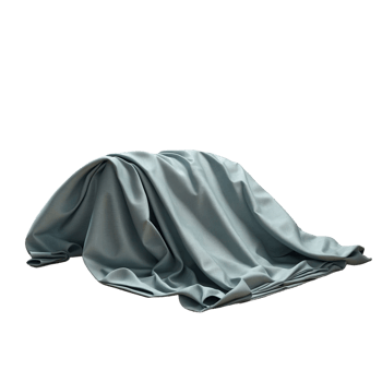 AI generated Floor cloth folded isolated on transparent background png