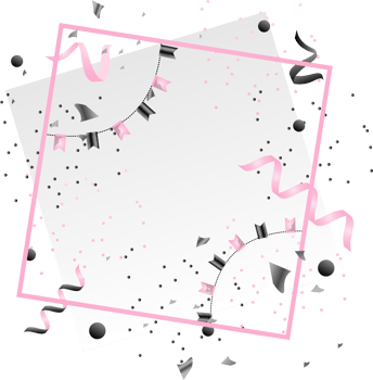 festive bithday frame png