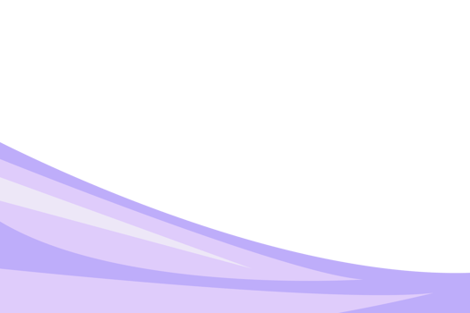 Purple corner border on transparent background png