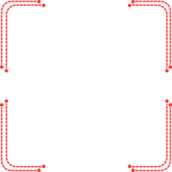 Retro Red Border png