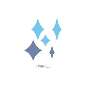 twinkle concept line icon. Simple element illustration. twinkle concept outline symbol design. vector