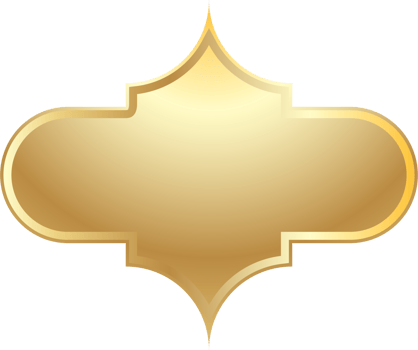 golden shiny frame png