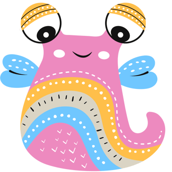 cute monster illustration png