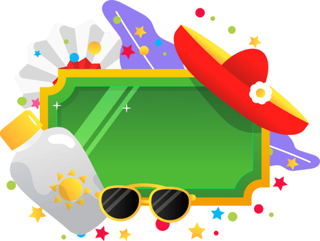 summer cartoon illustration png