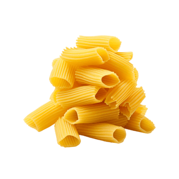 AI generated bunch of pasta on transparent background PNG image