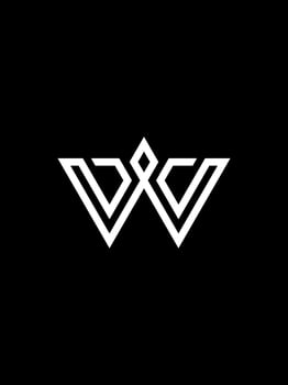 W monogram logo template vector