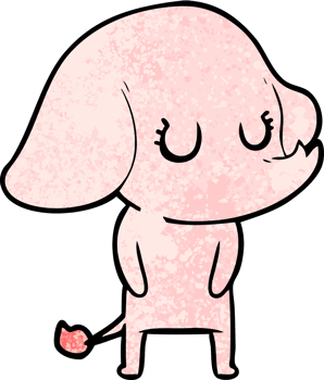 cute cartoon elephant png