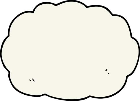 cartoon cloud drawing png