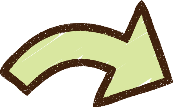 Pointing Arrow Chalk Drawing png
