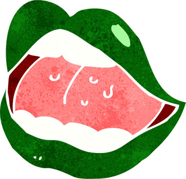 cartoon halloween mouth png