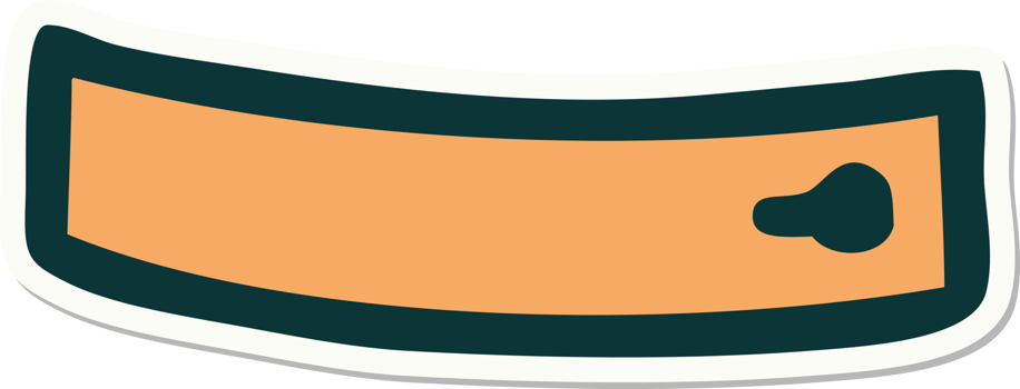 sticker of tattoo in traditional style of a shirt cuff png