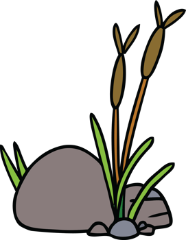 hand drawn cartoon doodle of stone and pebbles png