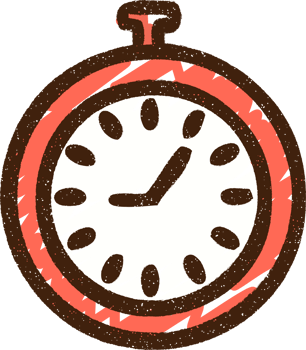 Stopwatch Chalk Drawing png