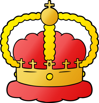 cartoon crown drawing png