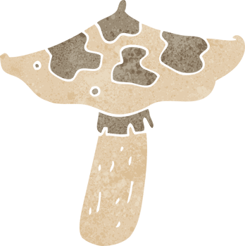 cartoon toadstool drawing png