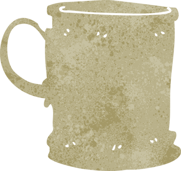 cartoon mug drawing png