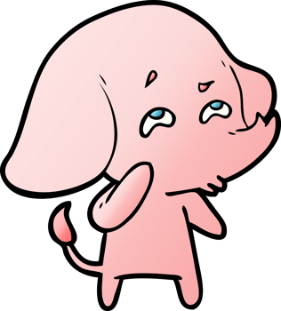 cartoon elephant remembering png