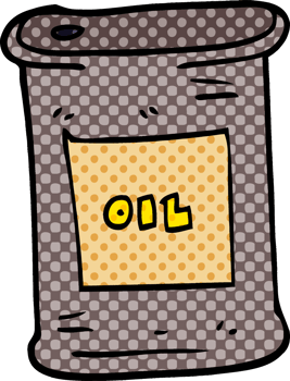 cartoon doodle motor oil png