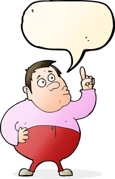 cartoon man asking question with speech bubble png