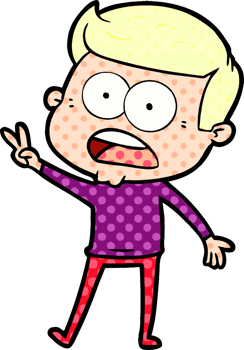 cartoon shocked man png