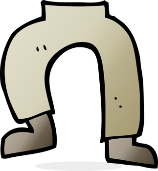 cartoon legs drawing png
