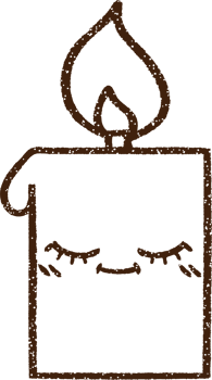 Candle Charcoal Drawing png