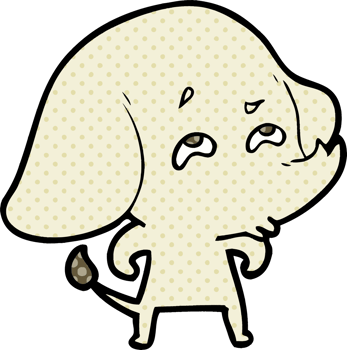 cartoon elephant remembering png