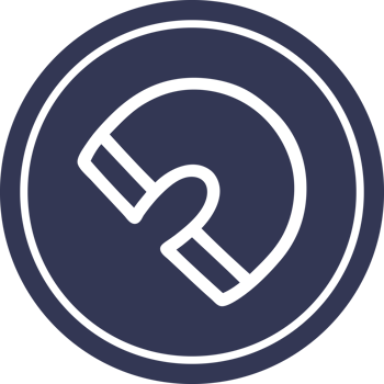 traditional magnet circular icon png