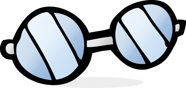 cartoon glasses drawing png