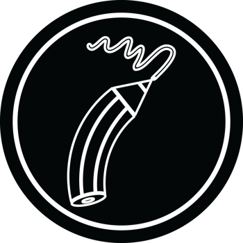 pencil drawing a line circular symbol png