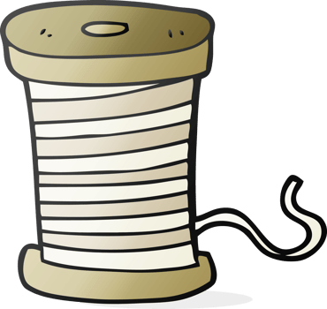 hand drawn cartoon yarn png