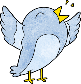 cartoon bird drawing png