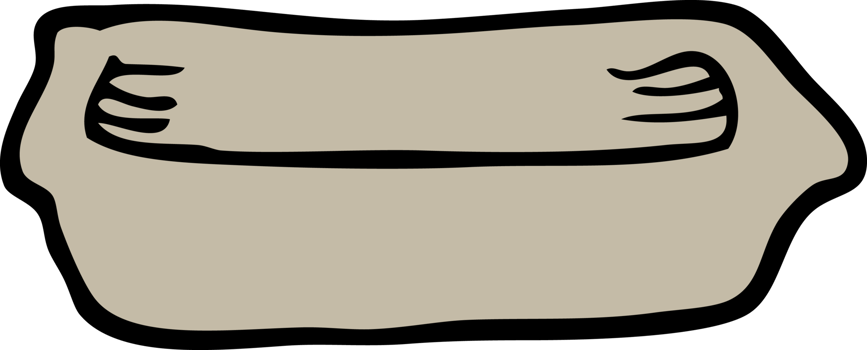 hand drawn doodle style cartoon empty tray png