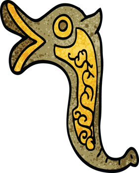 cartoon doodle war trumpet png