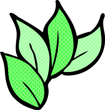 cartoon leaves drawing png