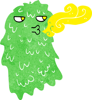 cartoon gross ghost png