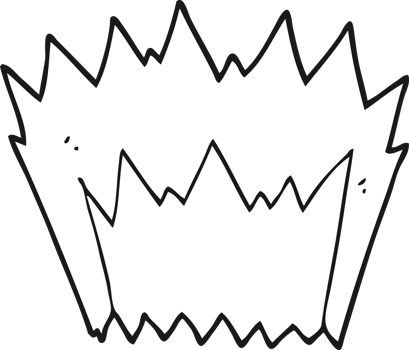 black and white cartoon explosion png