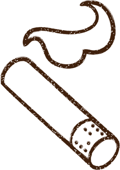 Cigarette Charcoal Drawing png