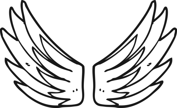 cartoon wings symbol png
