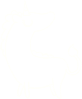 Unicorn Chalk Drawing png