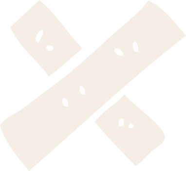 cartoon doodle medical sticking plaster png