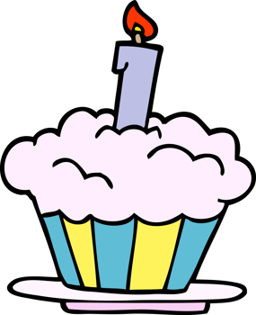 cartoon doodle birthday cake png