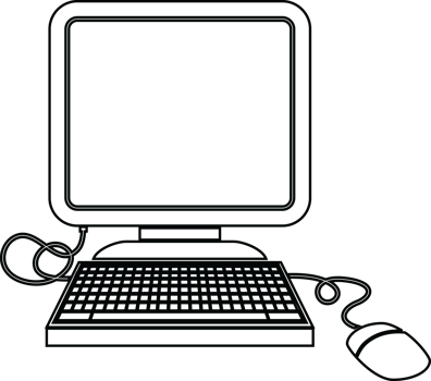 icon illustration of a computer with mouse png