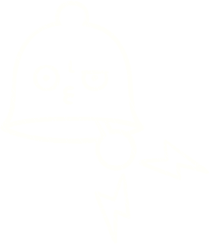 Ringing Bell Chalk Drawing png